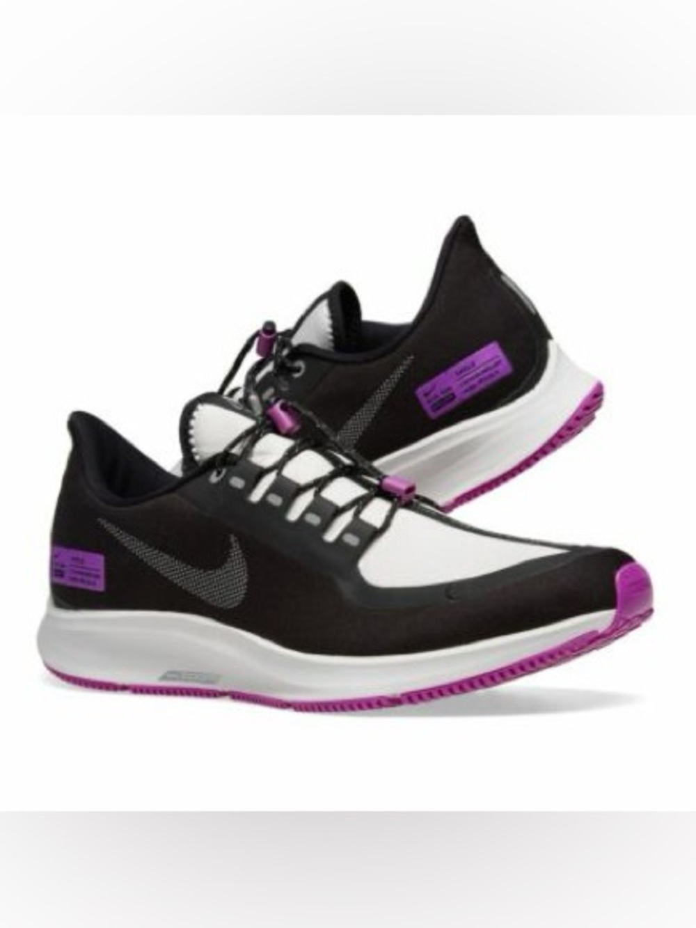 Nike Air Zoom Pegasus 35 Shield NRG sneakers in “Hyper Violet" waterproof